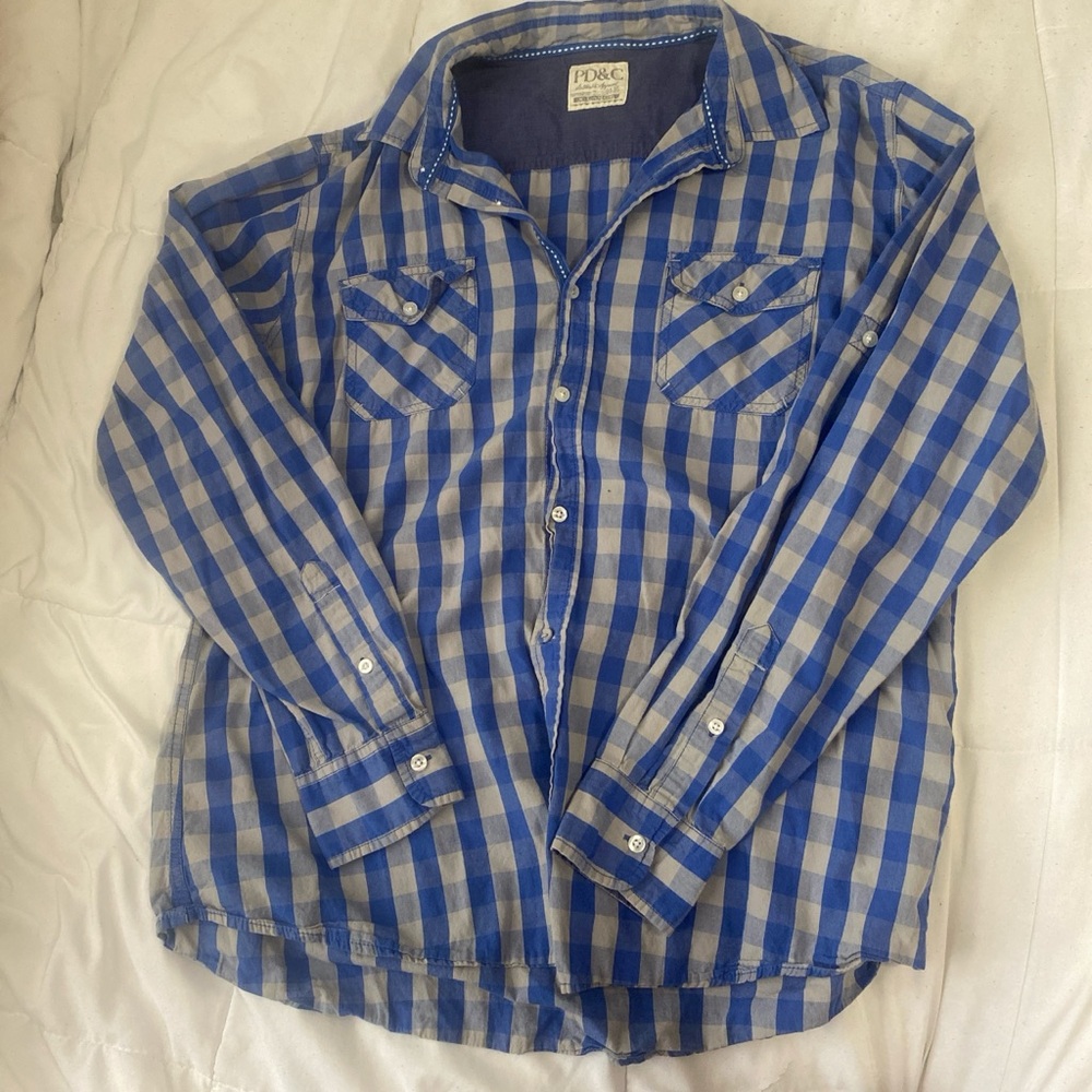 PD&C XL mens button down shirt
